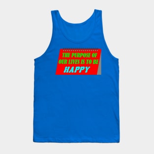 Calendar Style Tank Top